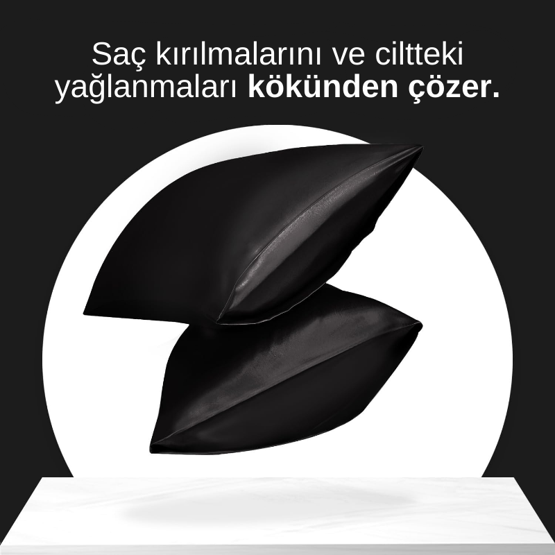 Saç ve Cilt Onarıcı Yastık Kılıfı 2 Adet