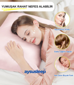 Güzellik Uykusu Seti: %100 İpek Saten Cilt & Saç Dostu Yastık Kılıfı (2'li Lüks Paket) - Görsel 2