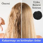 Saç Nemini Koruyan ve Elektriklenmeyi Önleyen Lüks İpek Bone - Görsel 5